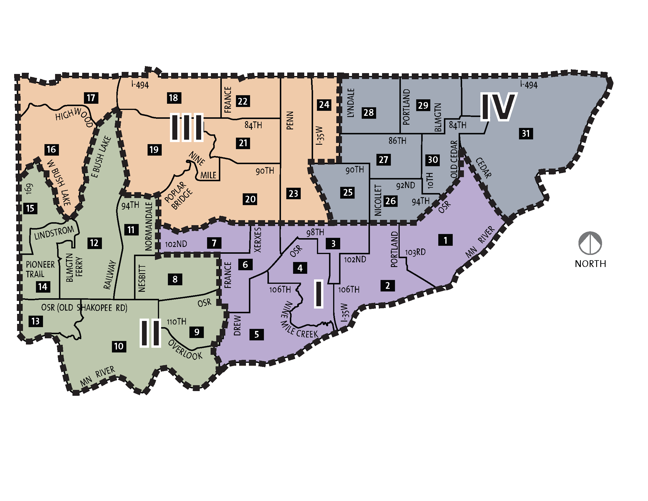 Voting Maps City of Bloomington MN